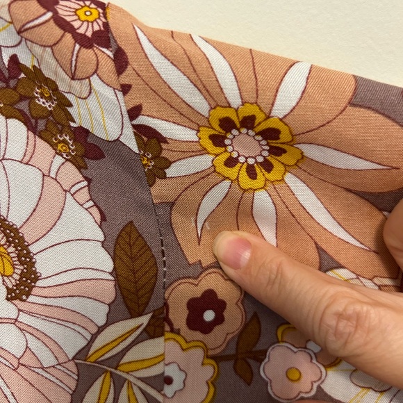 NWT! Beautiful floral flowy kimono duster top - one size - Justin & Taylor - Picture 6 of 13